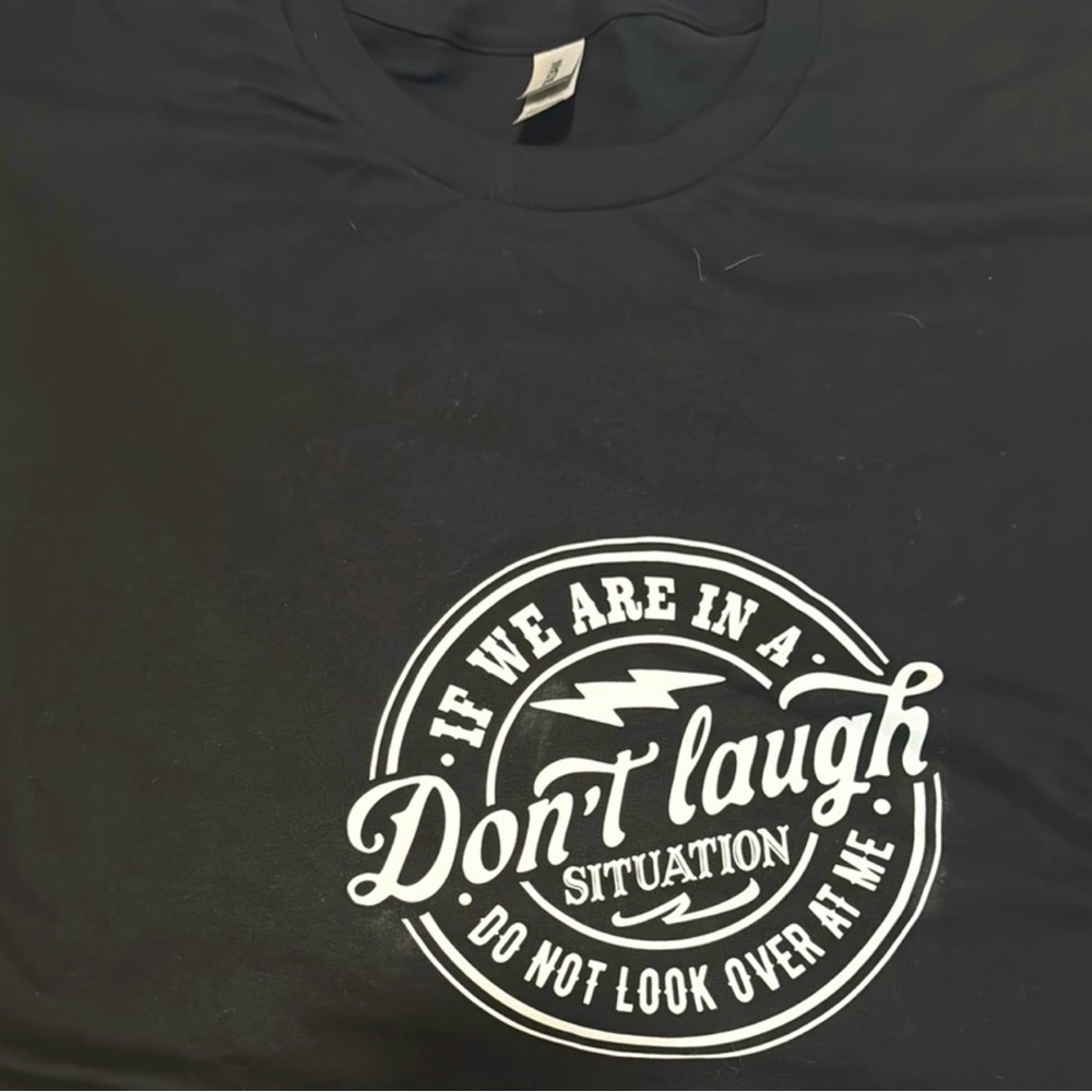 Black Graphic Tee